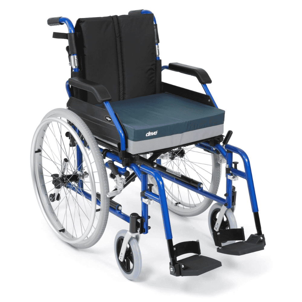 gel filled wheelchair seat cushion 3 inch on chair