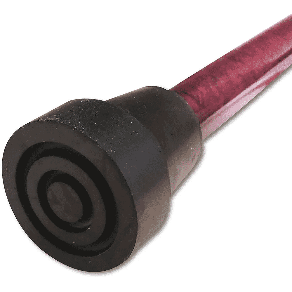 gel handle folding walking stick ferrule