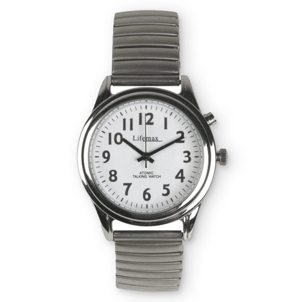 Gents Talking Atomic Watch with Expanding Bracelet