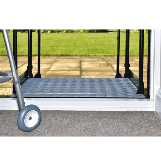 giant half step door plate