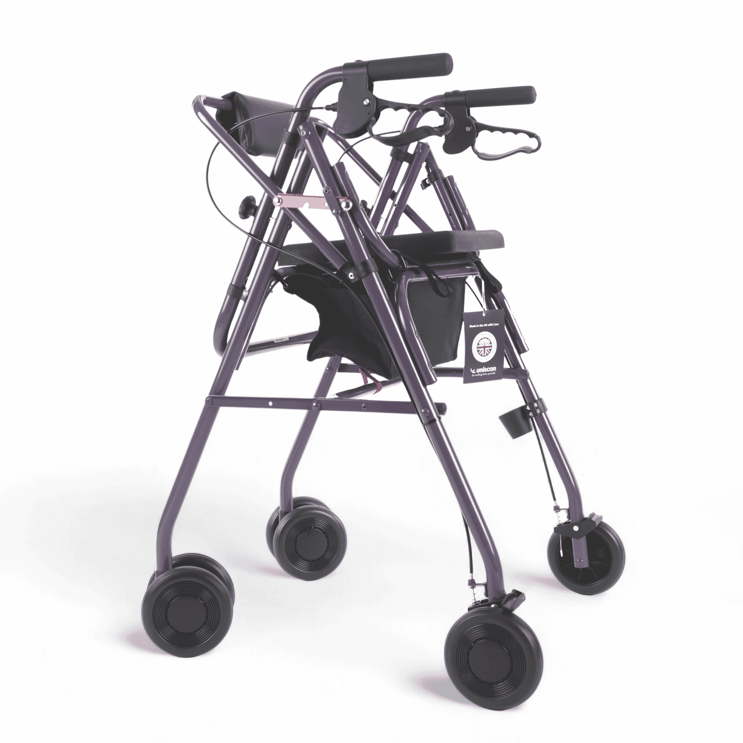 glider plus adjustable rollator blackberry