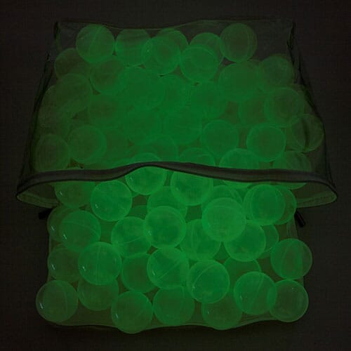 glow in the dark balls pack of 100