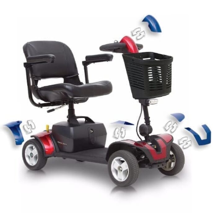 go compact mobility scooter