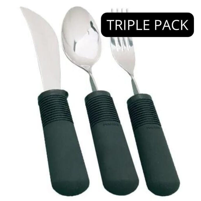 good grips cushion cutlery triple pack