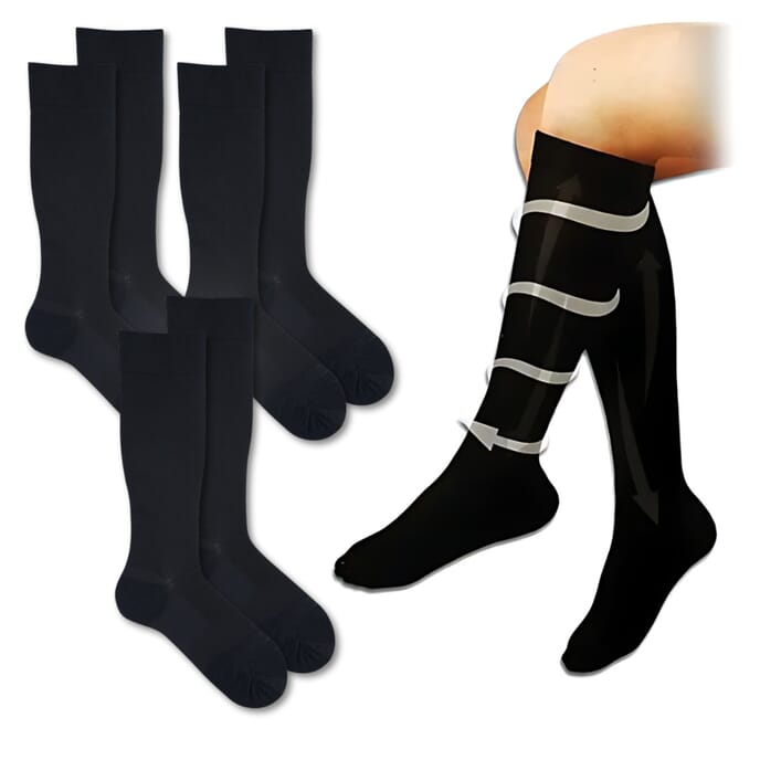 graduated compression stockings 3 pairs