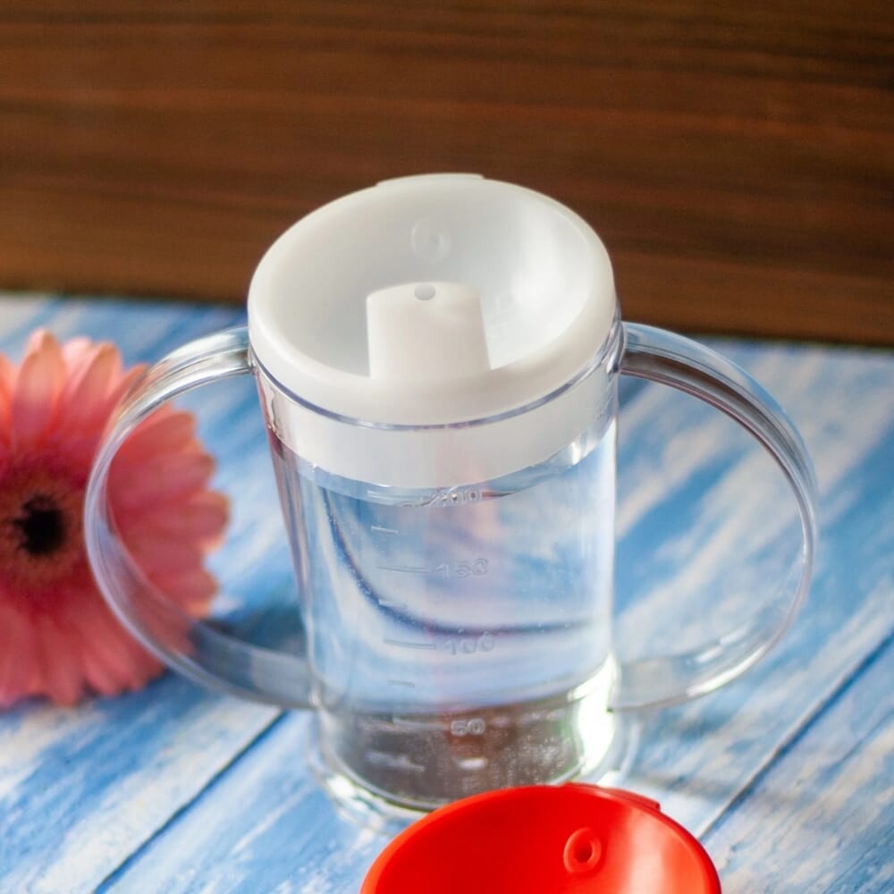 graduated two handled drinking beaker clear lifestyle