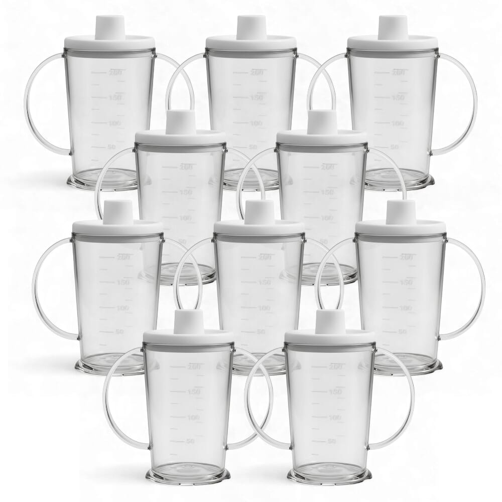 Graduated Two Handled Feeding Beaker Clear Pack …