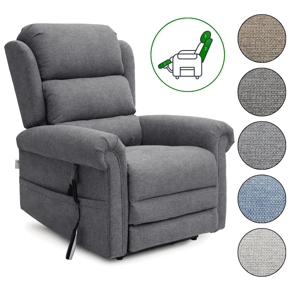 Grande Dallux Everest Triple Motor Riser Recliner Chair