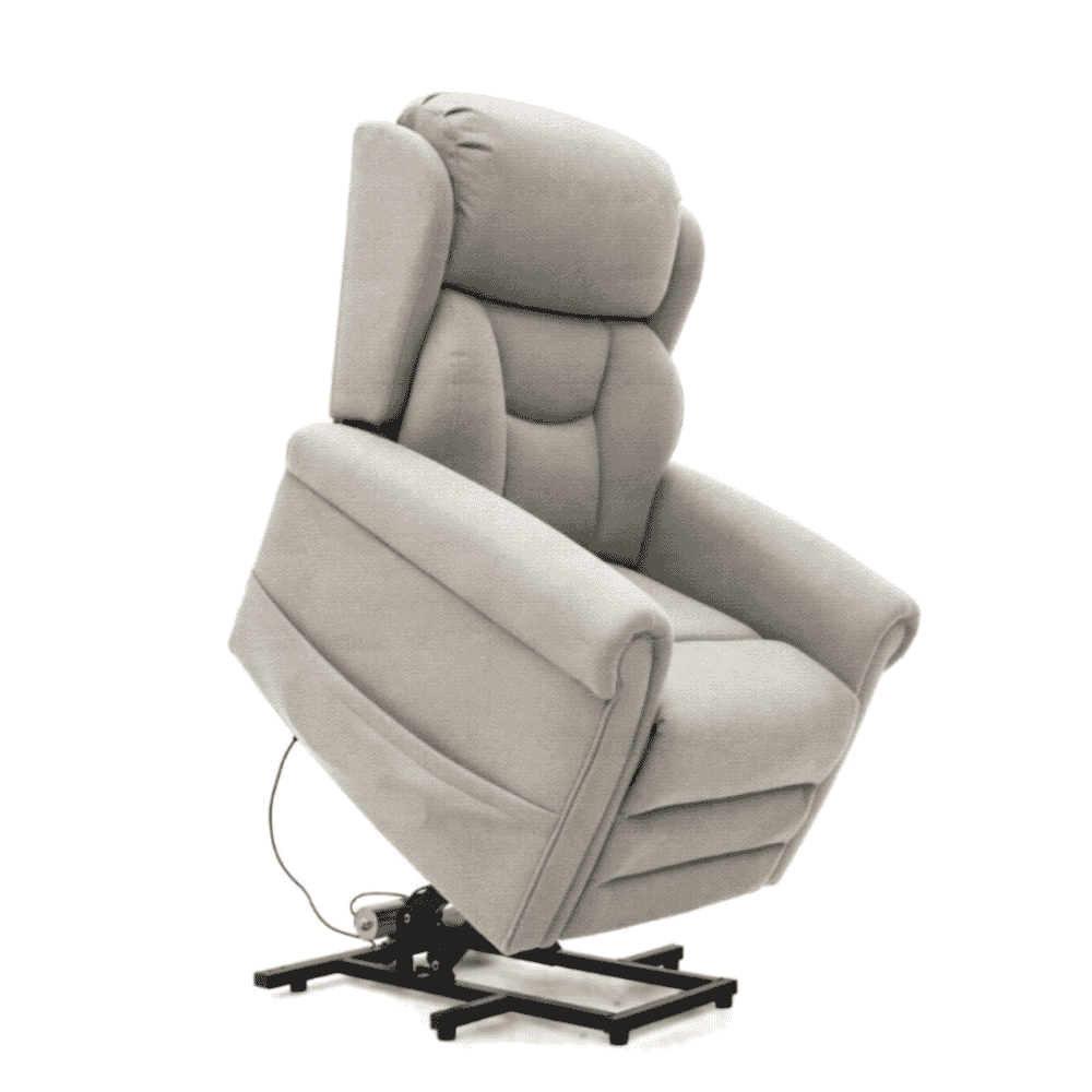 grande dallux nevis four motor riser recliner chair cream rising