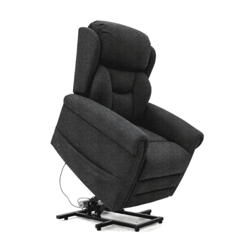grande dallux nevis four motor riser recliner chair graphite rising