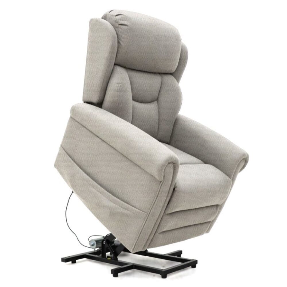 grande dallux nevis triple motor riser recliner chair cream rising