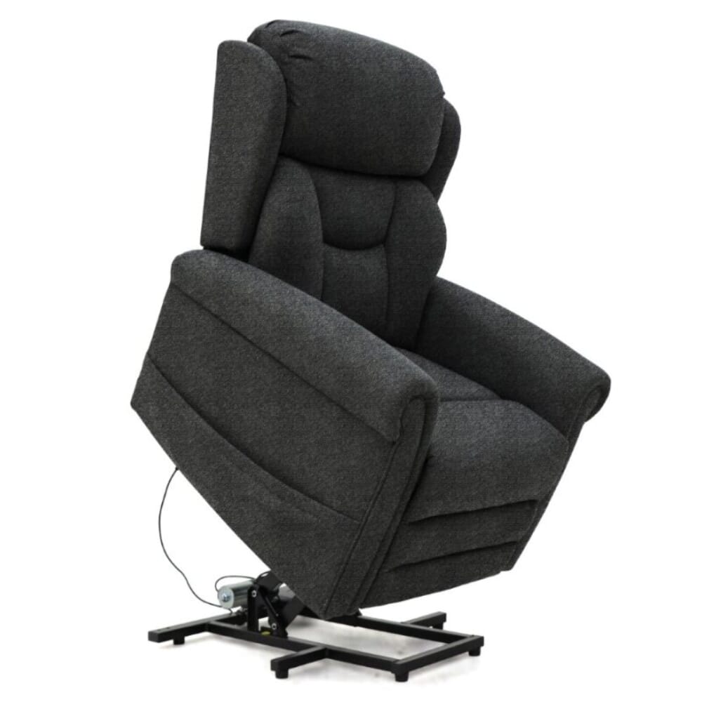 grande dallux nevis triple motor riser recliner chair graphite rising
