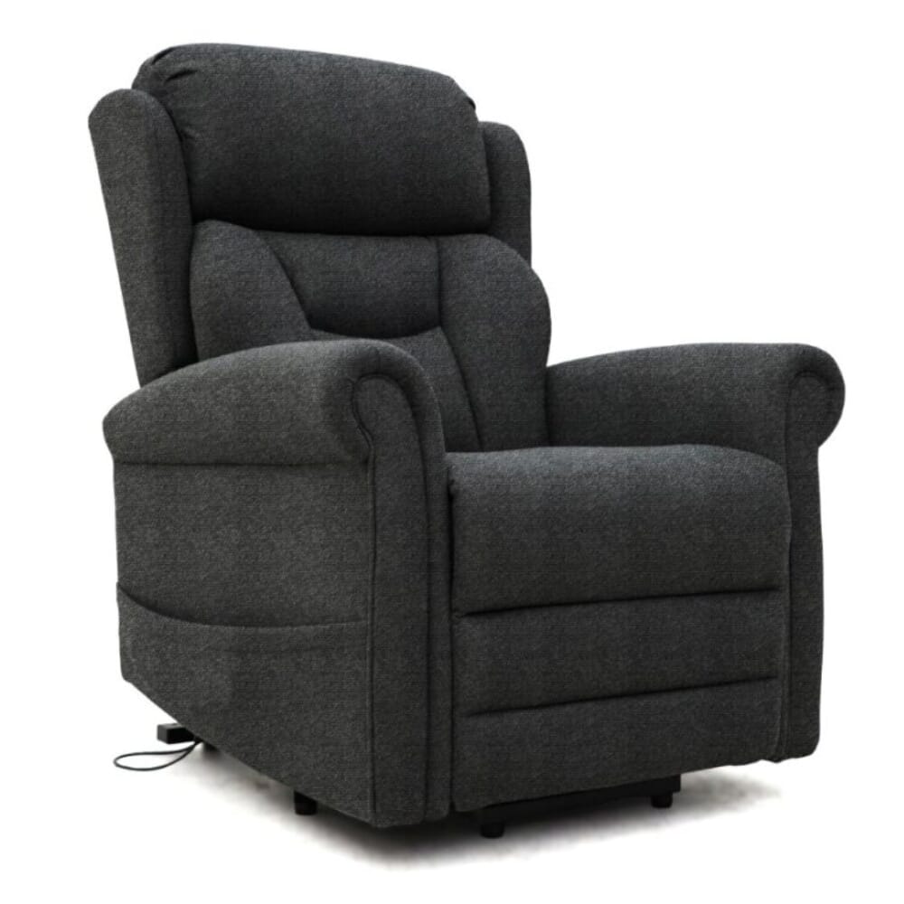 View Grande Dallux Nevis Triple Motor Riser Recliner Chair Graphite information