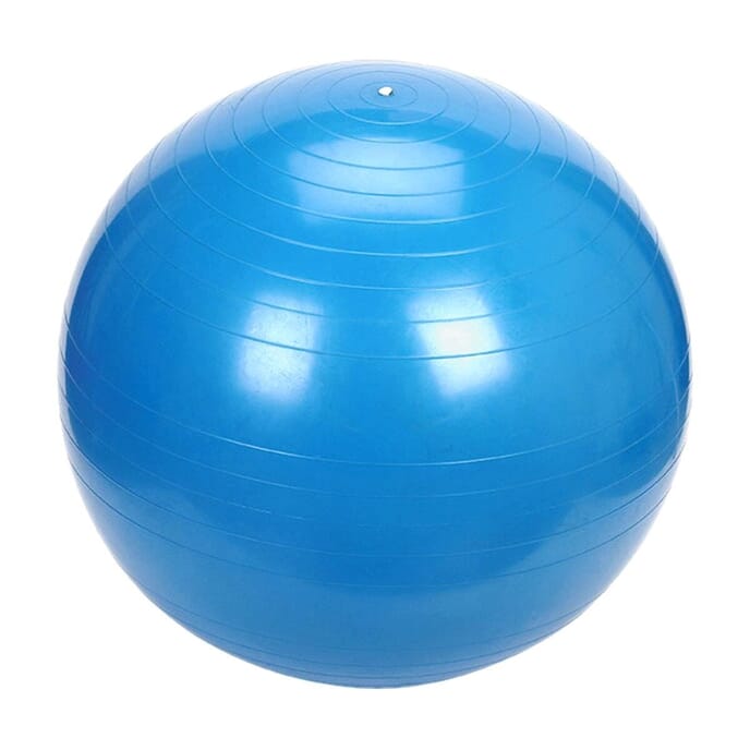 gym ball blue