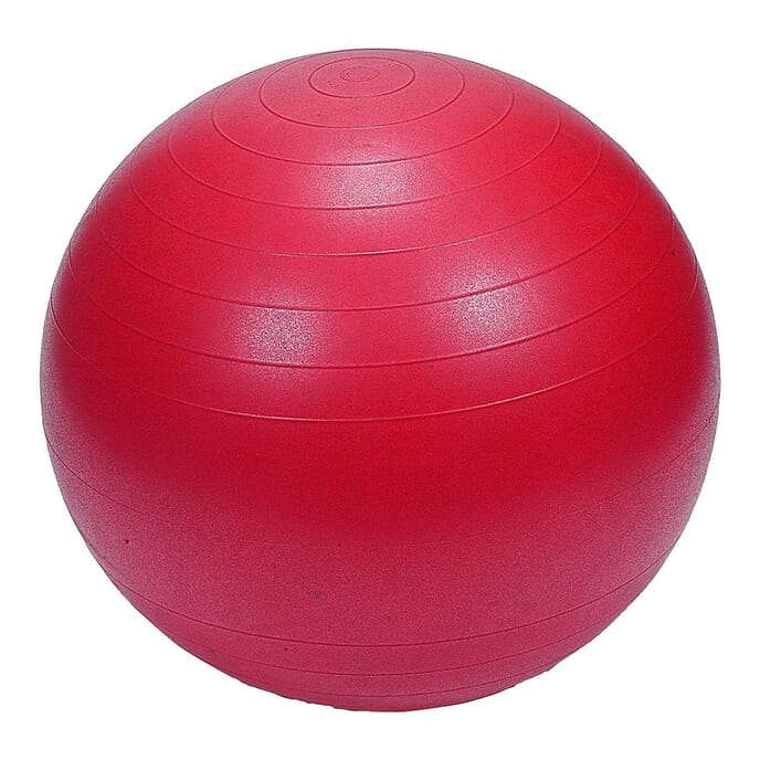 gym ball red