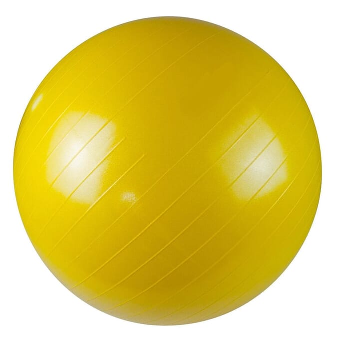 gym ball yellow