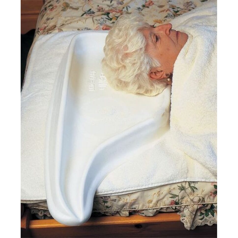 Hair Washing Tray For Bed