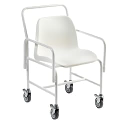 Hallaton Mobile Shower Chair Fixed Height - 2 Brake