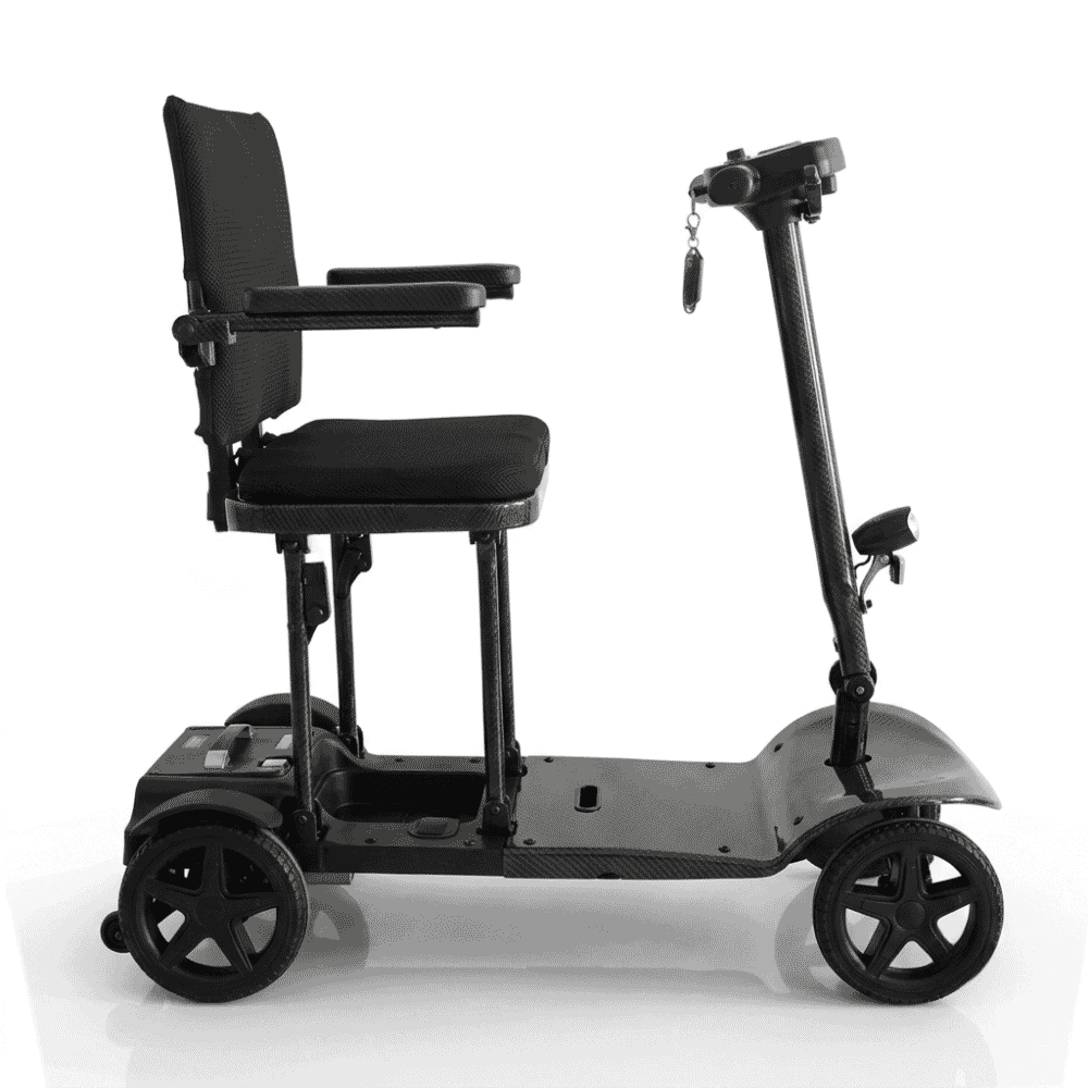 halo folding mobility scooter side