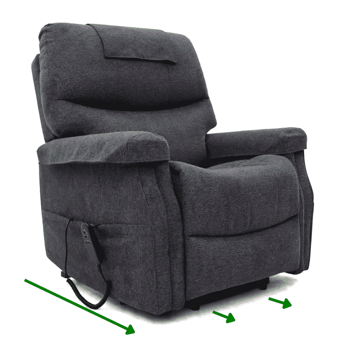 hamdon wall hugger rise recline chair