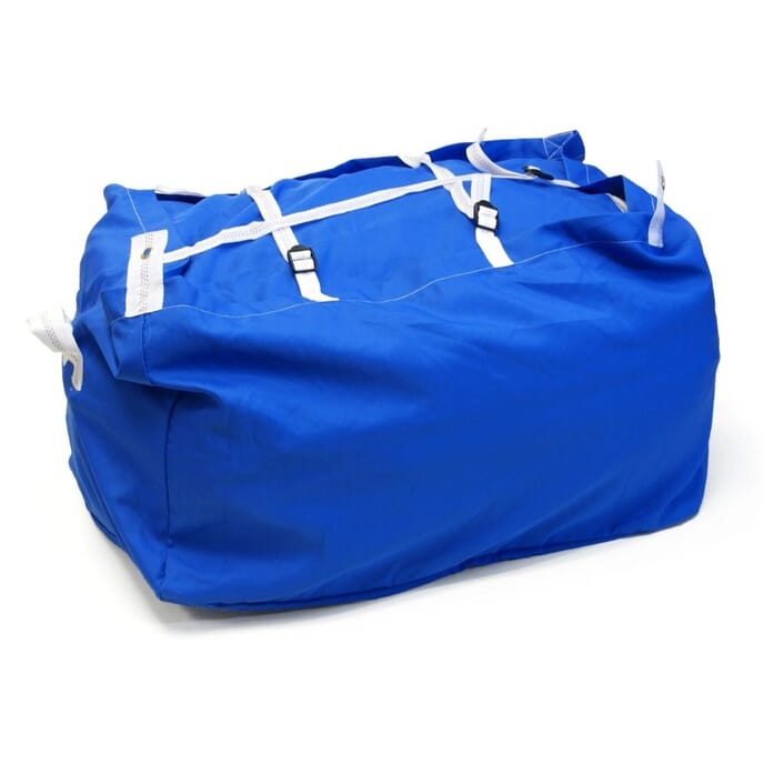 hamper laundry bag blue