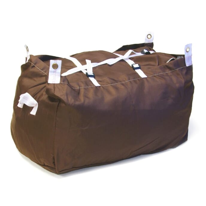 hamper laundry bag brown