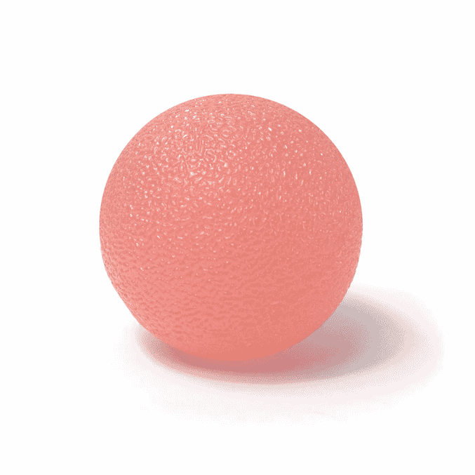 hand and wrist gel ball pink extra soft resistance