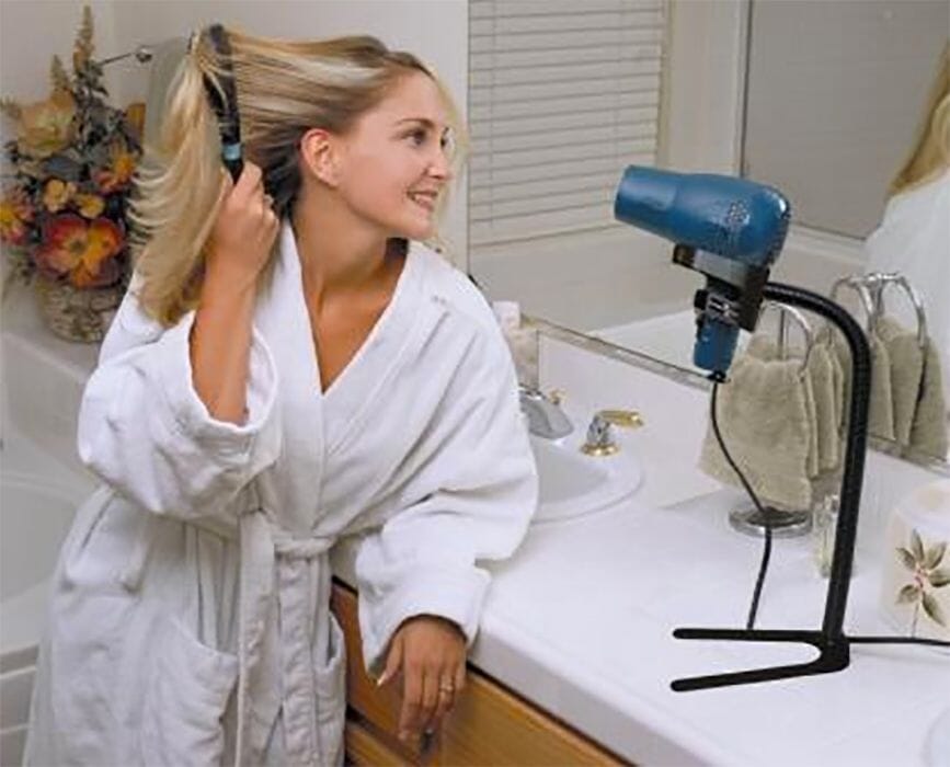 Hands Free Hairdryer Stand
