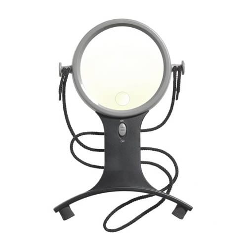 Hands-Free illuminating Magnifying Glass from Essential Aids