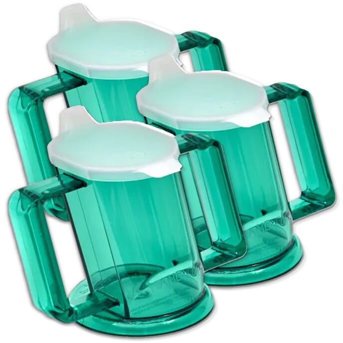 handy cup green pack of 3