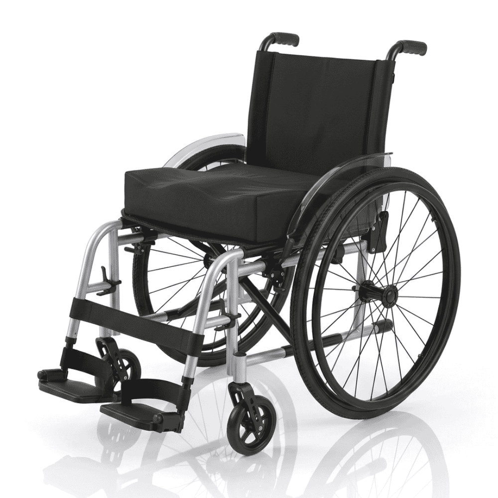 harley bari care designer sculpted cushion on wheelchair