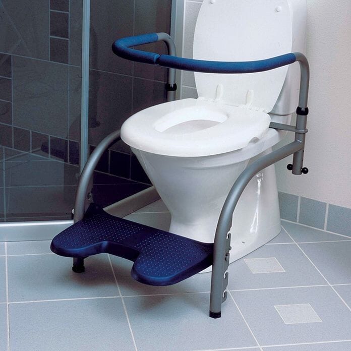 View Svan Balance Toilet Frame with Armrest Surround and Footrest information