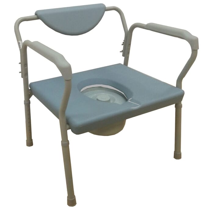 health eco wide commode chair