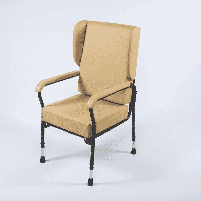 healthcare high back chair with wings