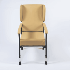 Healthcare High Back Chair - with Wing Supports