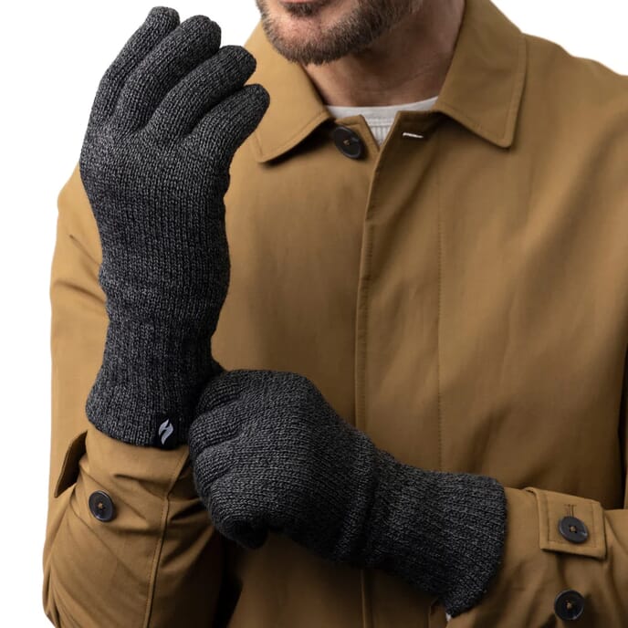 heat holders arvid gloves charcoal