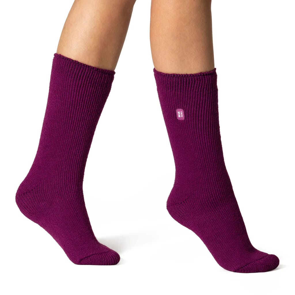 View Heat Holders Thermal Socks Deep Fuschia 48 information