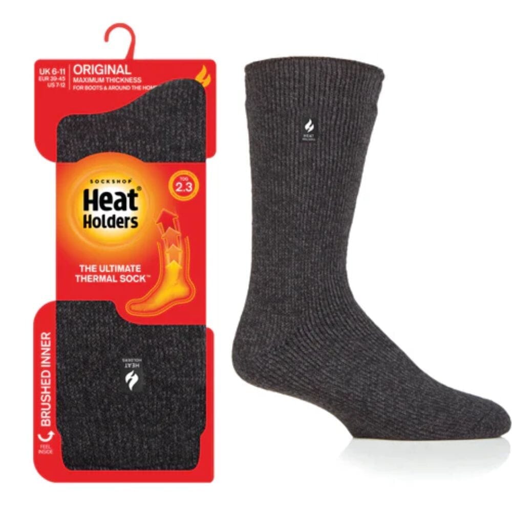 View Heat Holders Thermal Socks Charcoal 611 information