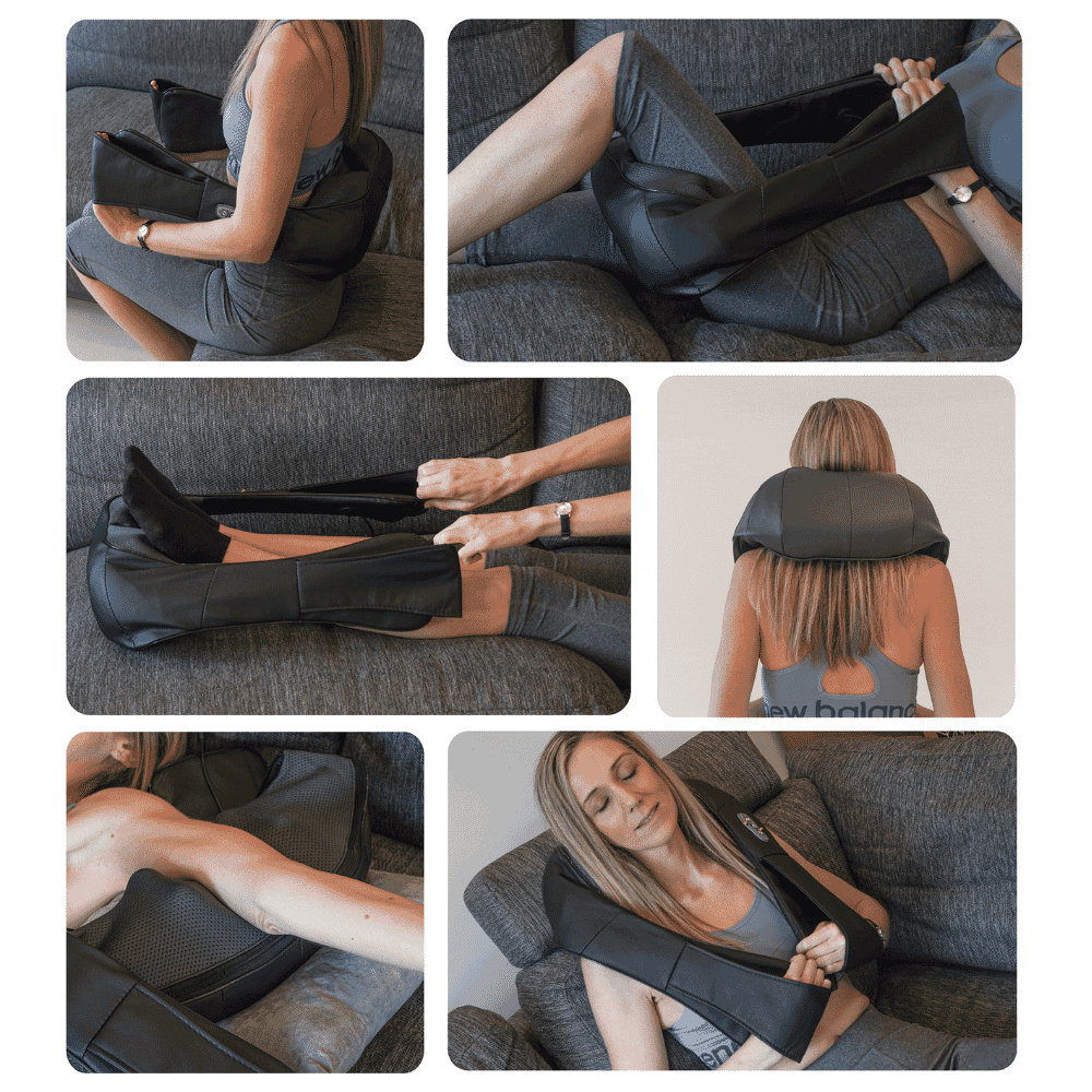 heated neck massager uses