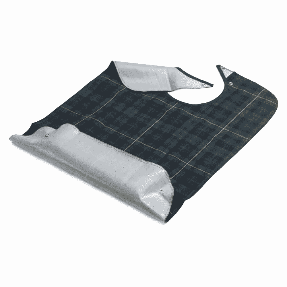 heavy duty adult bib features