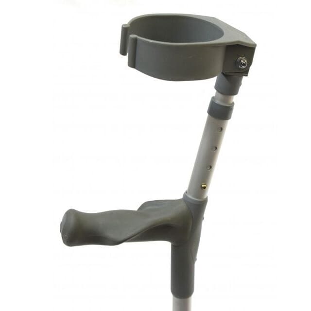 heavy duty crutches cuff detail