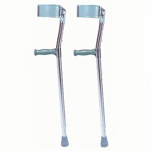Heavy Duty Economy Comfort Grip Crutches