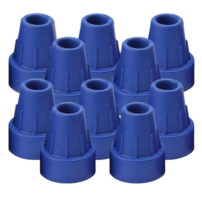 heavy duty ferrule 19mm blue pack of 10