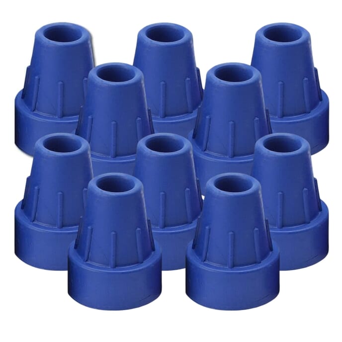 heavy duty ferrule 19mm blue pack of 10