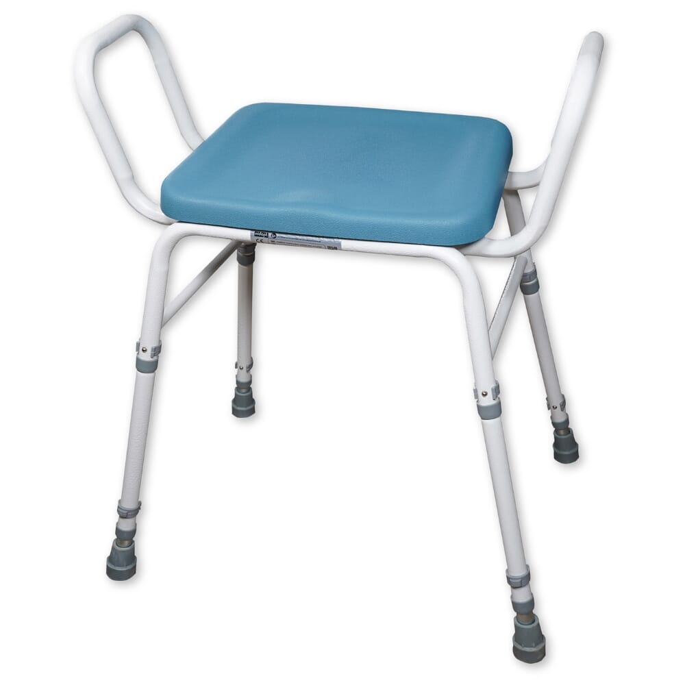 height adjustable perching stool no back