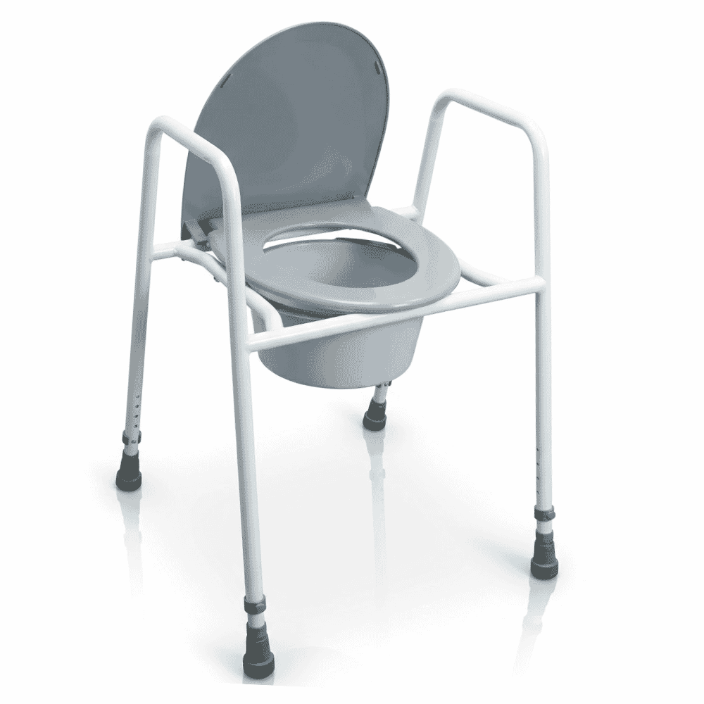 View Height Adjustable Toilet Frame and Seat information