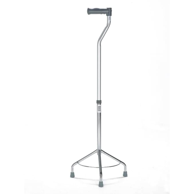 height adjustable tripod walking stick