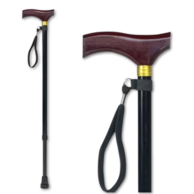 height adjustable walking stick