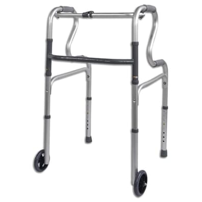 Hi-Rise Fold-Down Wheeled Walking Frame