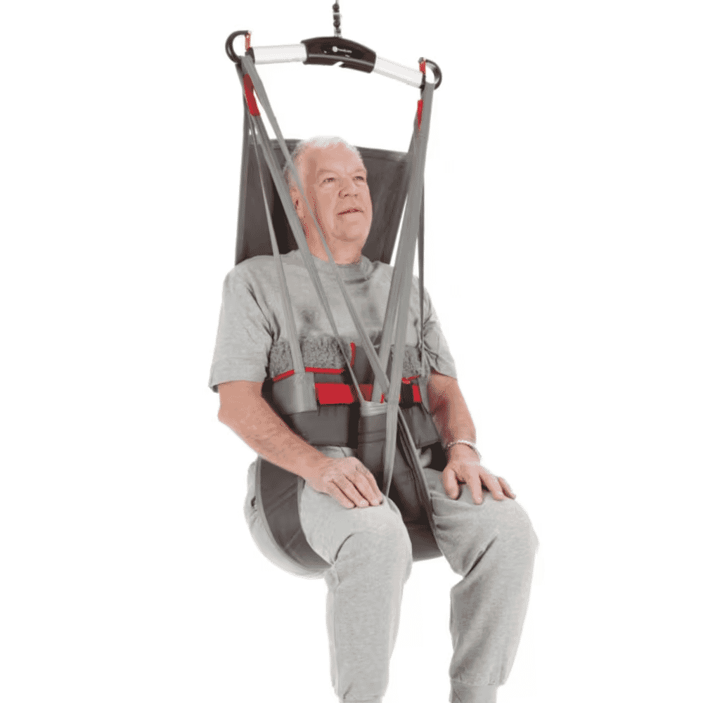 high back hygiene toileting sling front